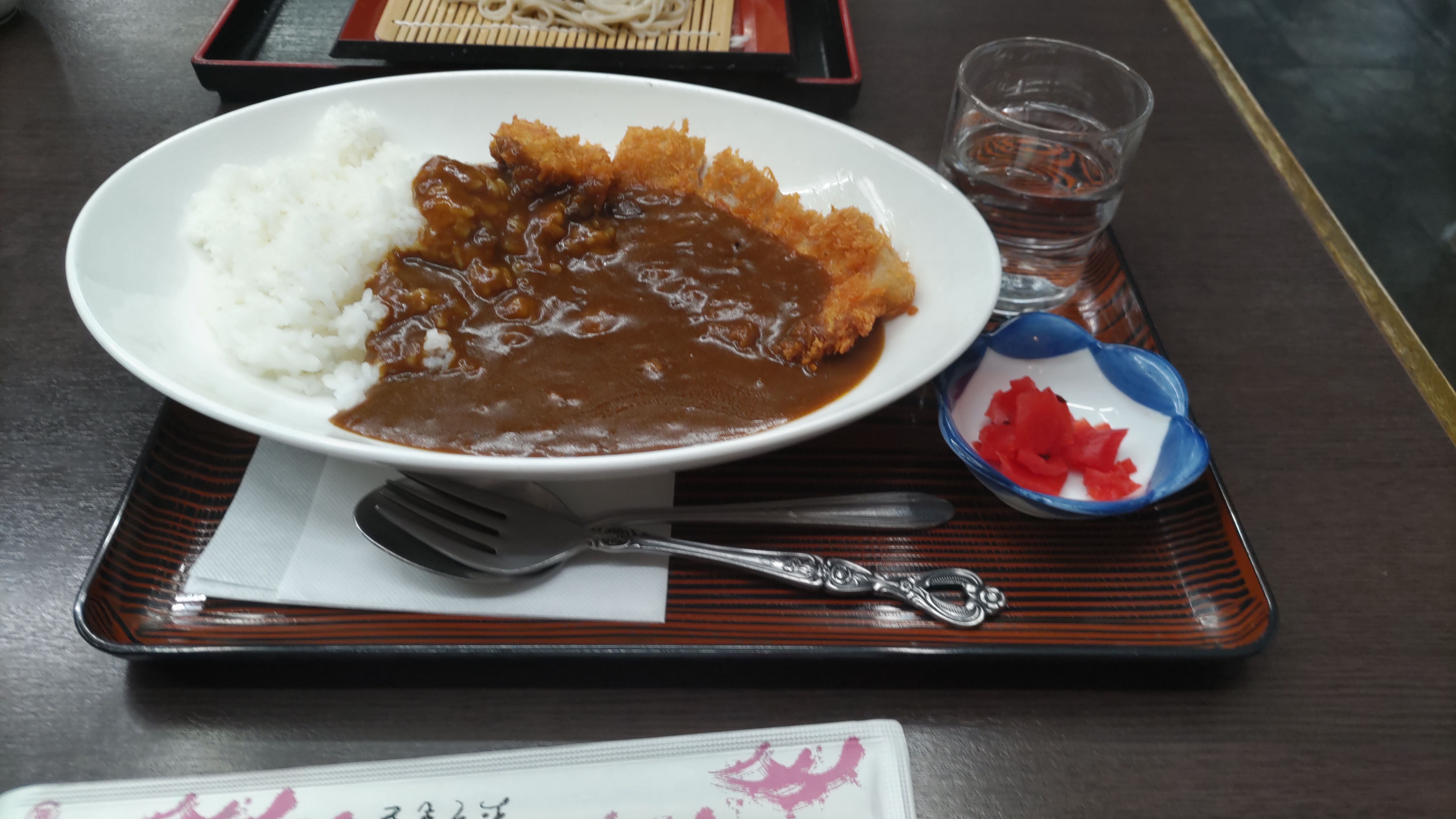 豚カツカレーの写真