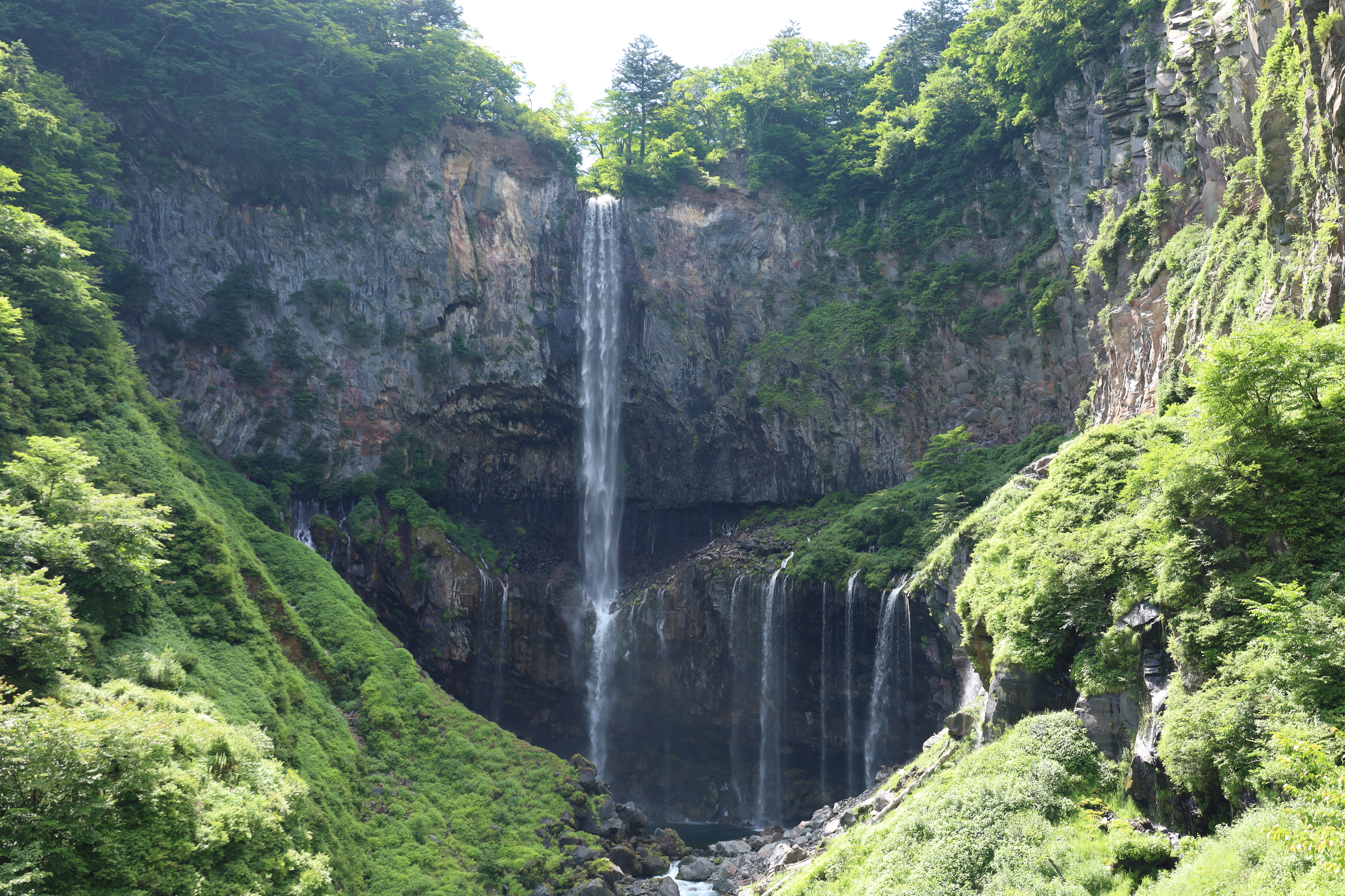 華厳の滝の写真